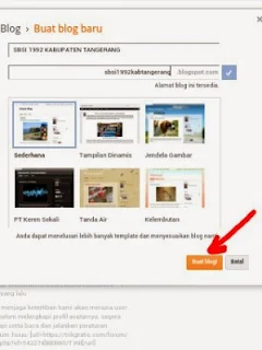 cara membuat Blog di blogspot