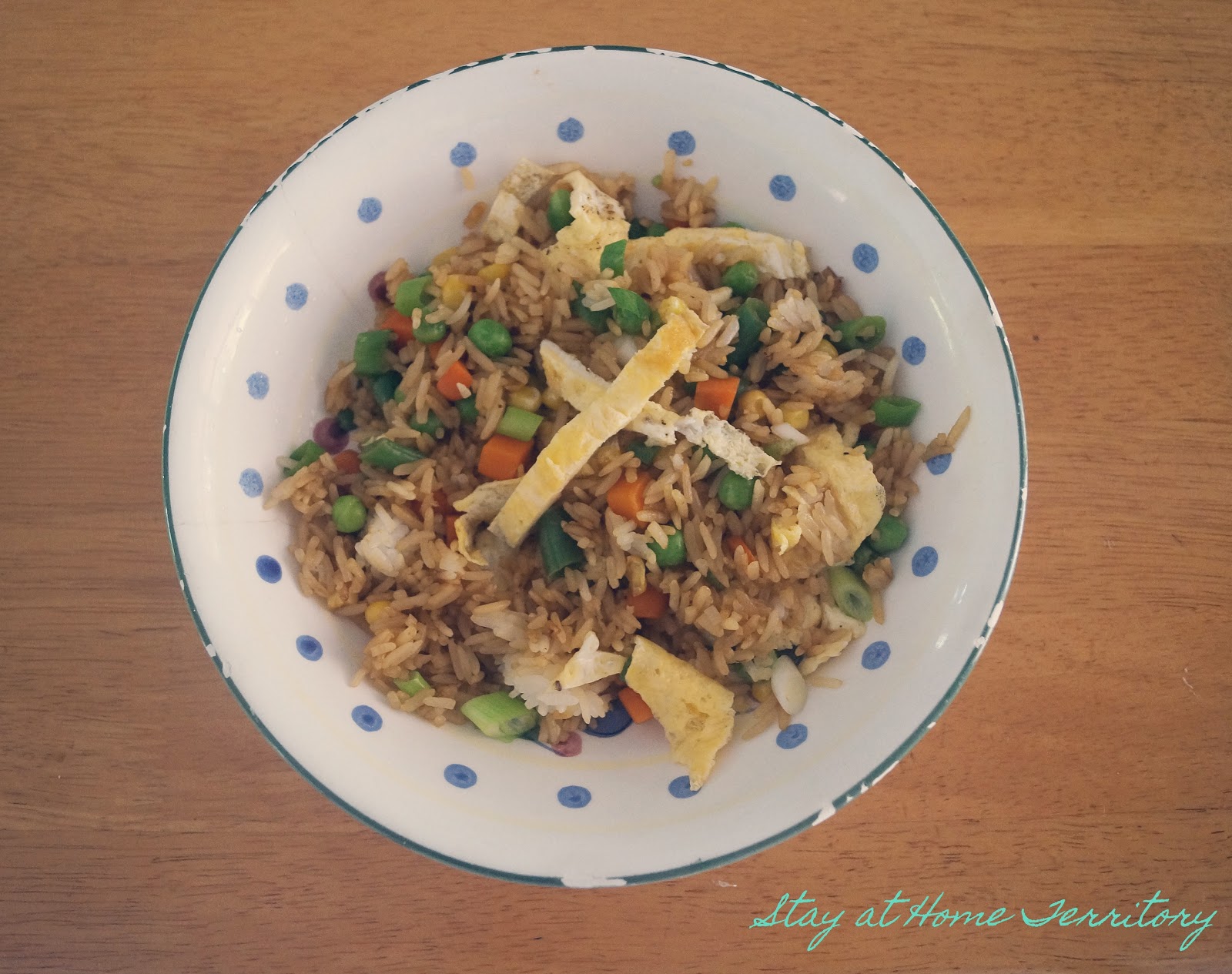 Stay at Home Territory Recipe Easy Kids Fried Rice