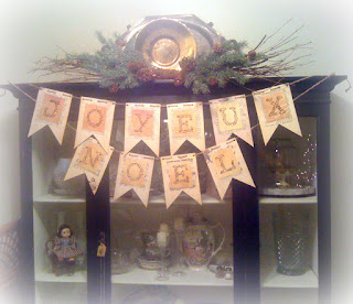 Joyeux noel banner christmas banner christmas decor french Tender Arts Studio: Holiday Greetings