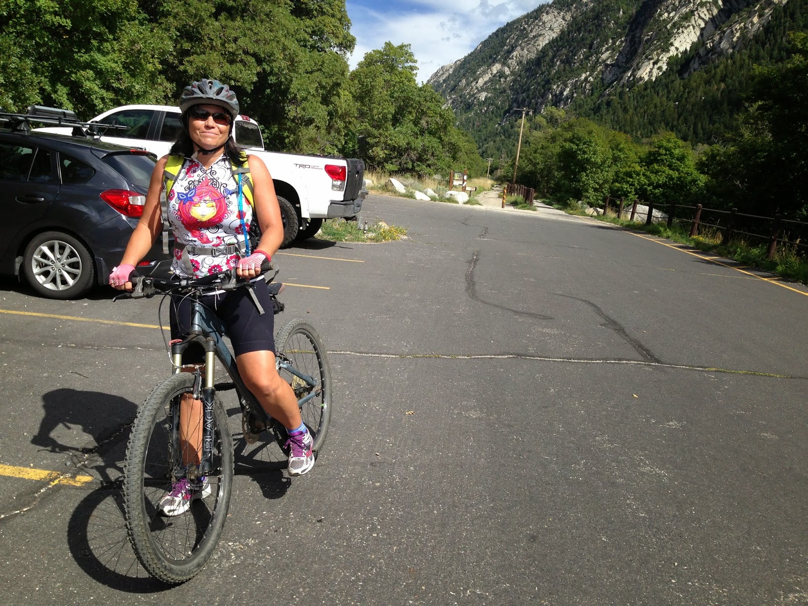 Mountain Biking in Utah Temple Quarry Trail in Little Cottonwood Canyon