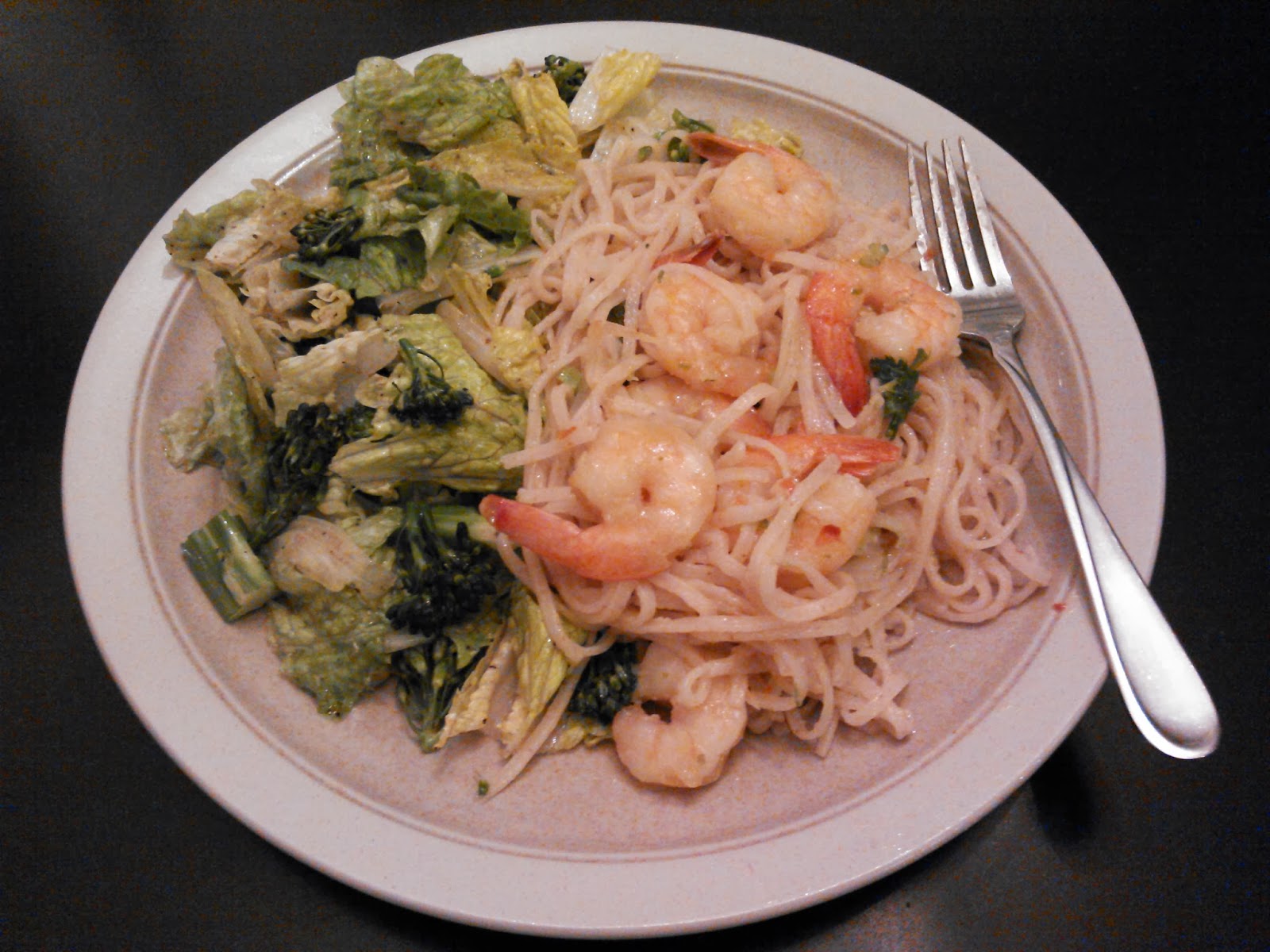 Pocono Pabulum for Mind & Body Coconut Lime Shrimp with Thai Rice Noodles