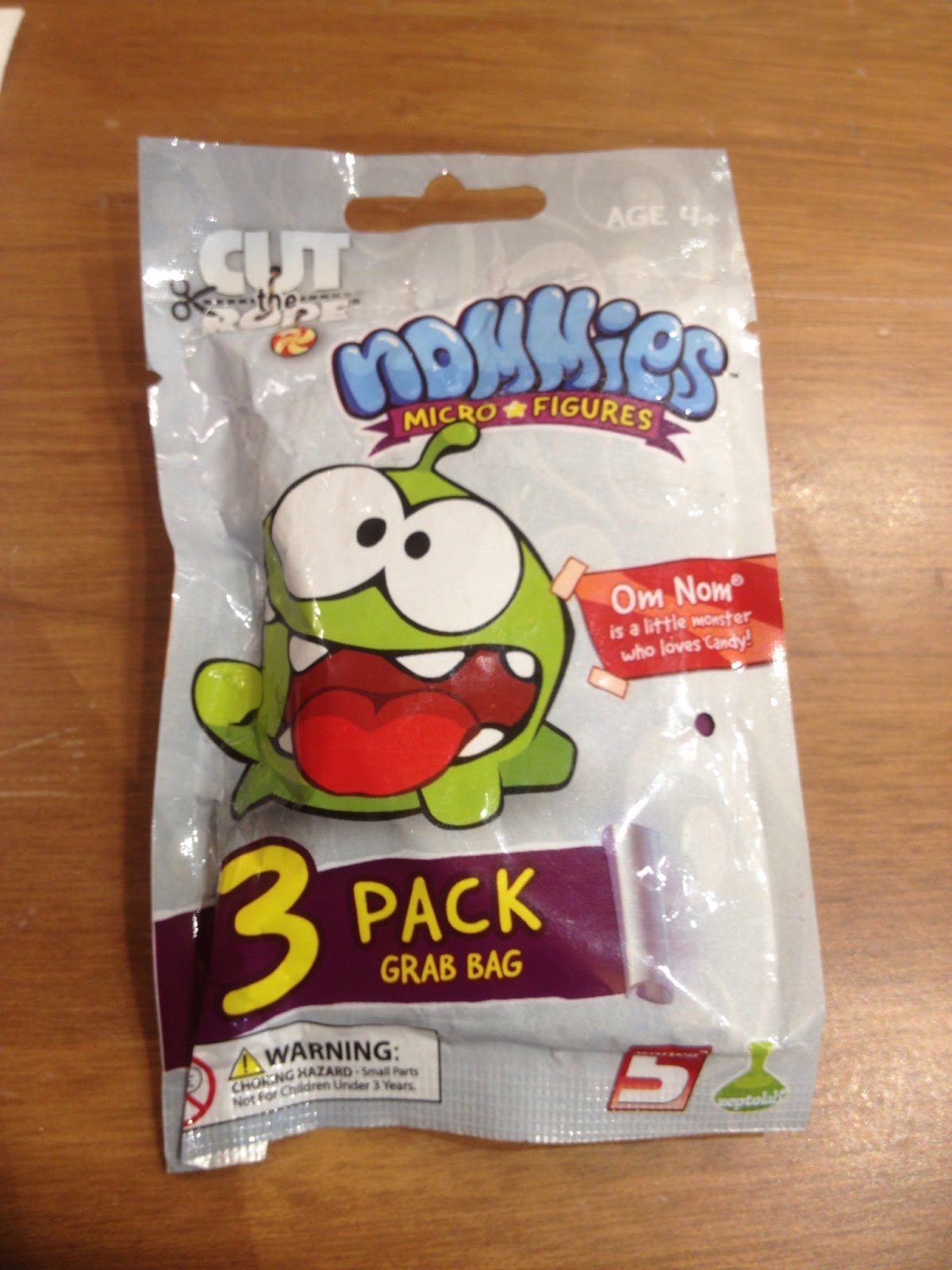 Cut The Rope - 3 Pack Nommies In Blind Bag