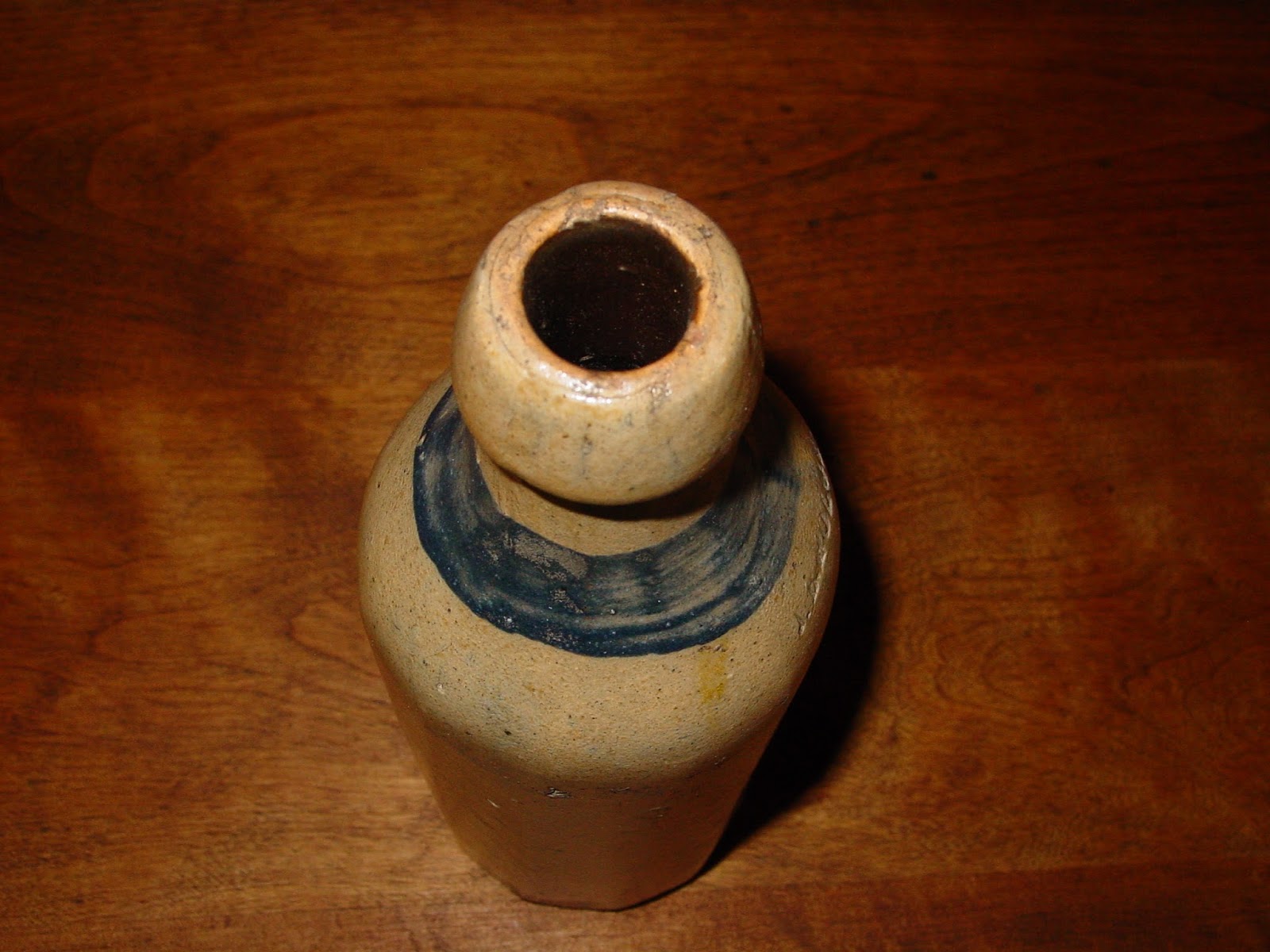 Fox Den Findings Stoneware Bottle from Grand Rapids, Michigan
