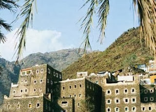 ilustrasi rumah tradisional Arab - Abha (foto ROL) ilustrasi rumah tradisional Arab - Abha (foto ROL)