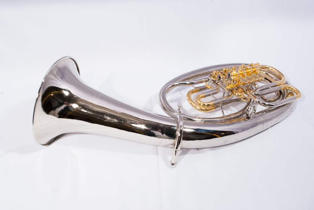 Baritone horn / Euphonium horn by Amati in Nickel silver finish and 24K