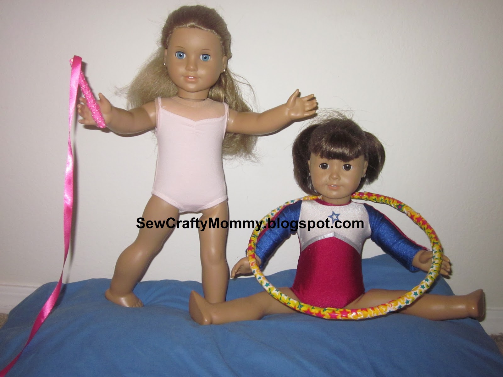 Sew Crafty Mommy American Girl Gymnastics accessories
