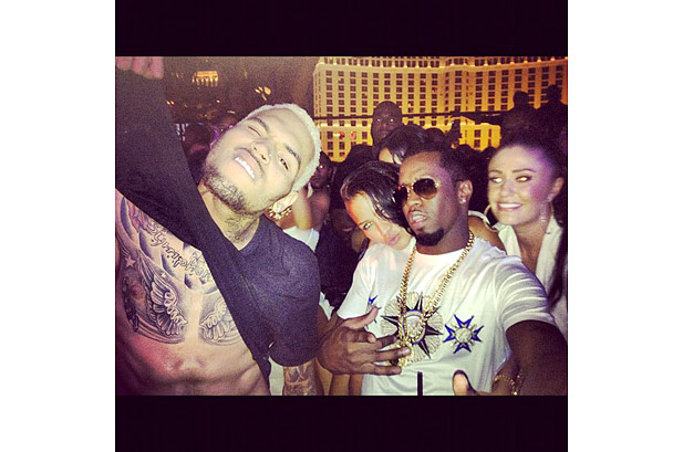 Cassie and chris brown