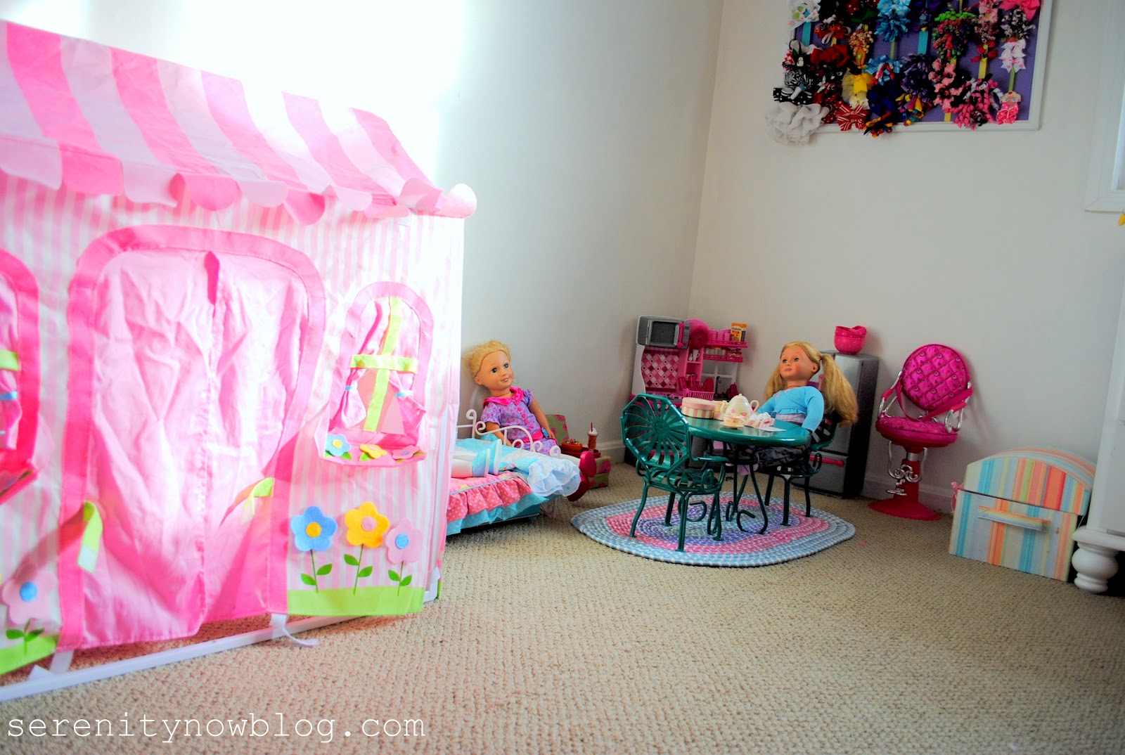 Serenity Now American Girl Doll and Toy Storage Solution