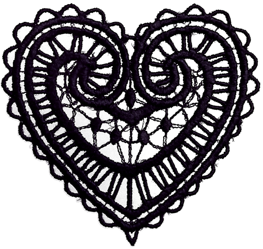 eridoodle designs and creations: Lace hearts