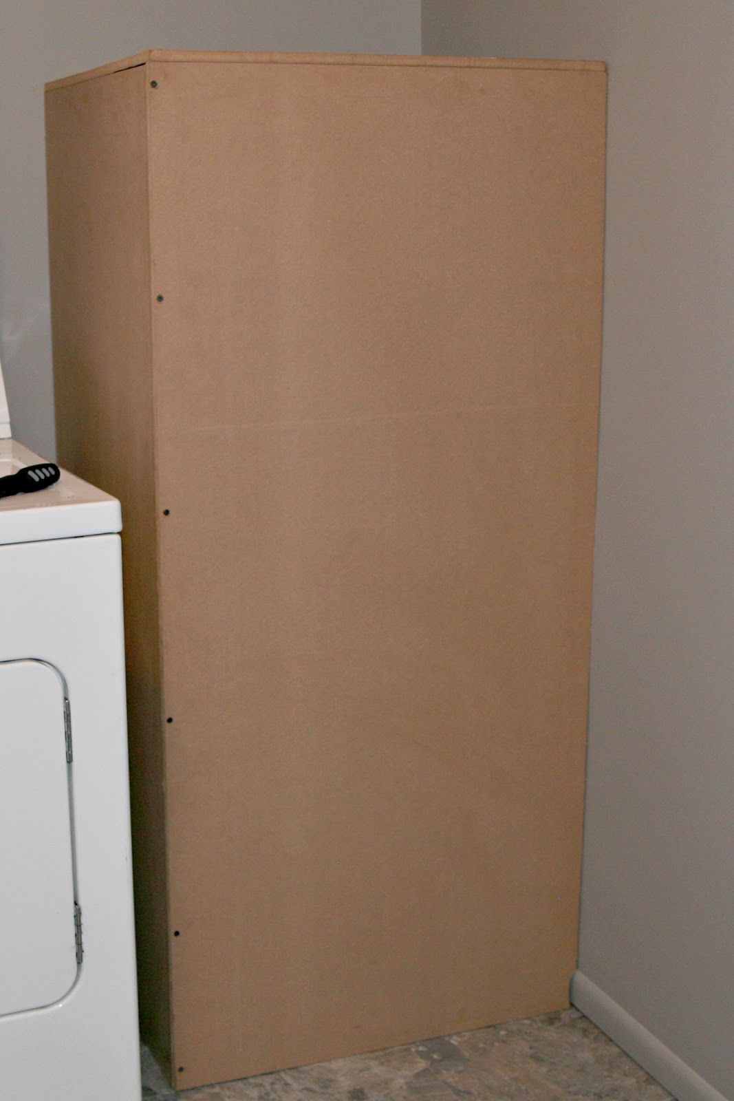 Creations By Cindy Hiding the Ugly Hot Water Heater