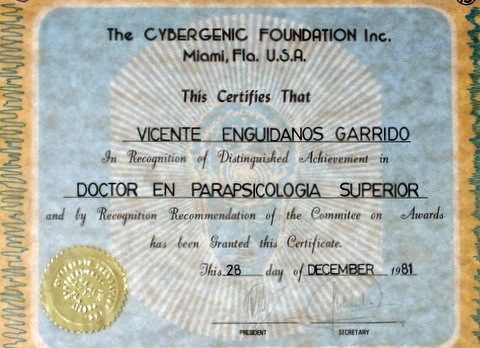 DIPLOMADO EN PARASICOLOGIA SUPERIOR