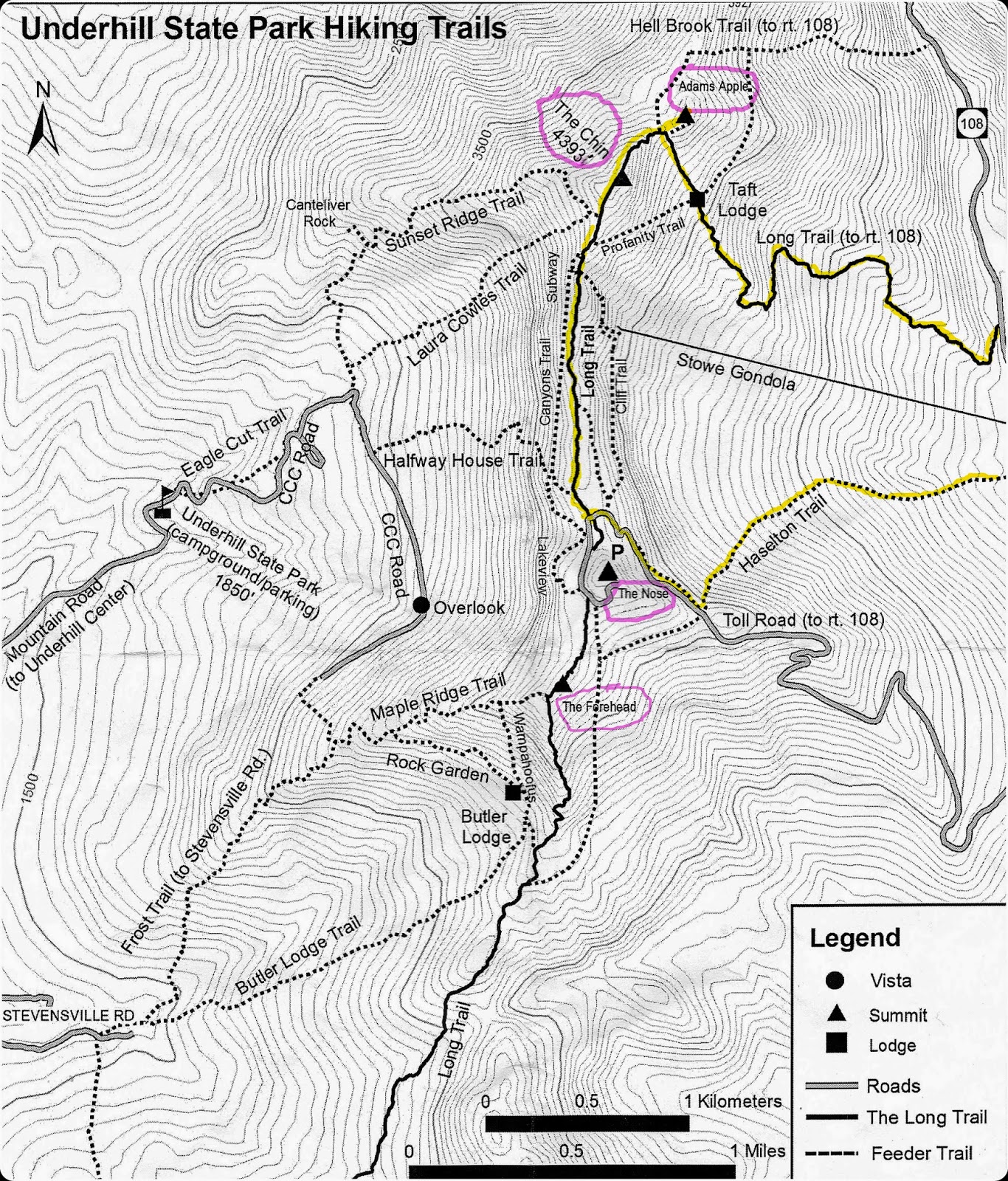 mount mansfield VT 4000 Hiking Conditions
