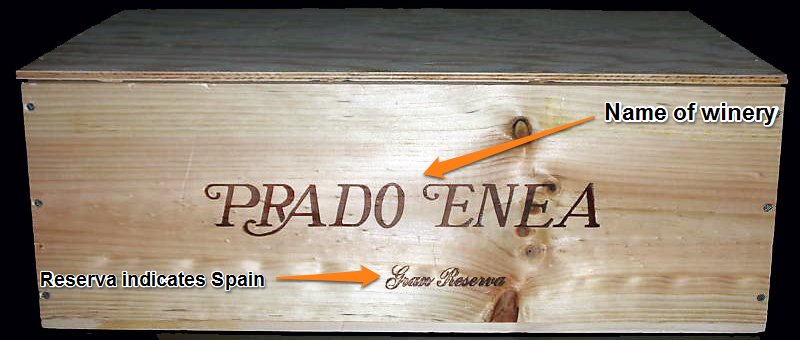Wine Crate Wood 3er Box Deco Wine Shabby Chateau Shelf Wine Crates "Prado ENEA"