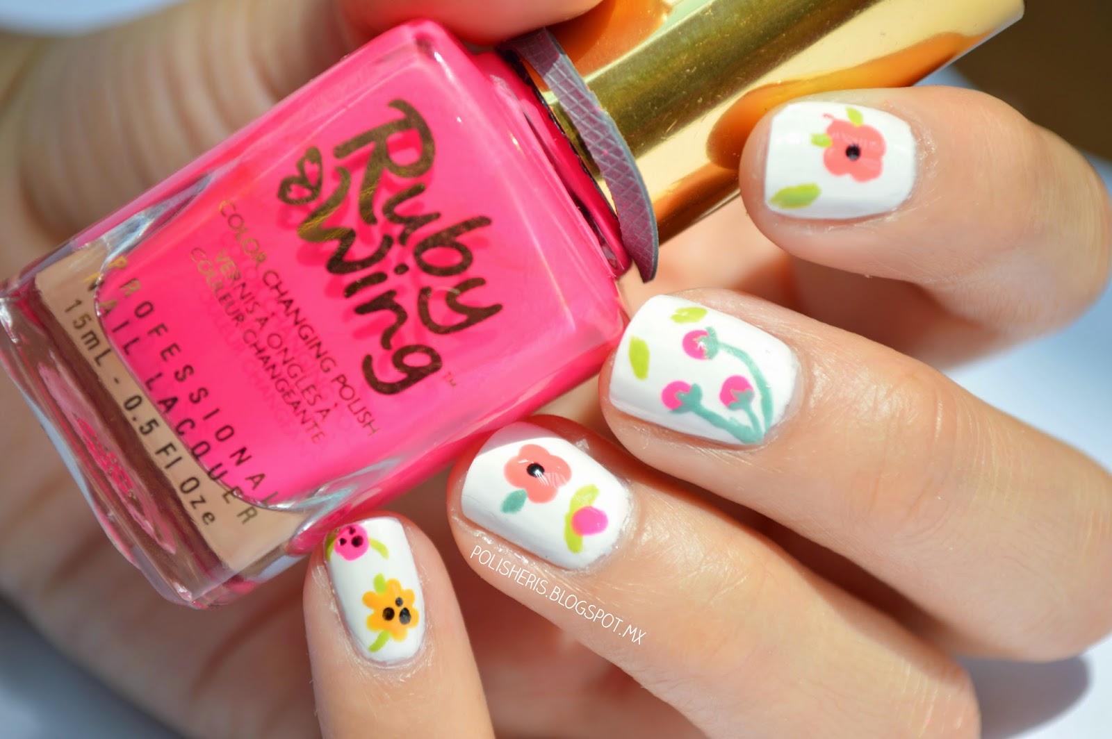DIY Garden nails Polisheris