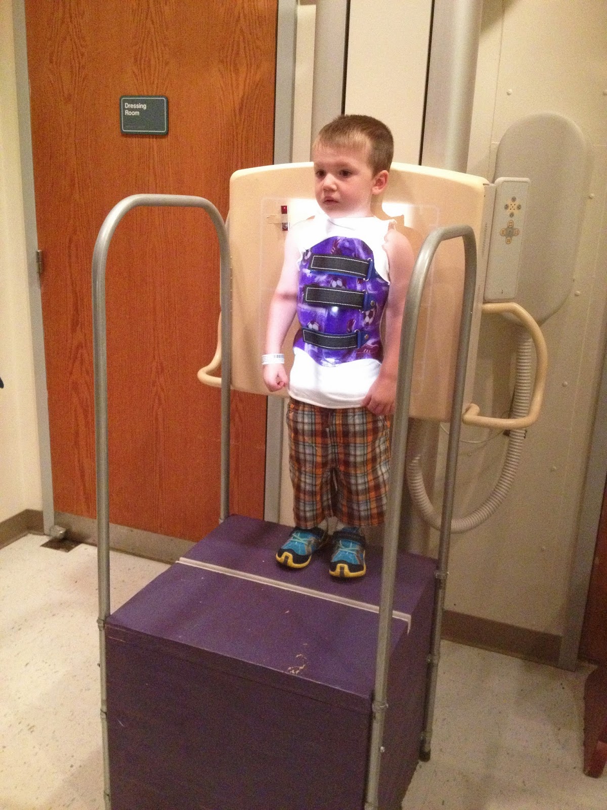 journeys with jax and oliver Jackson's Brace Fitting