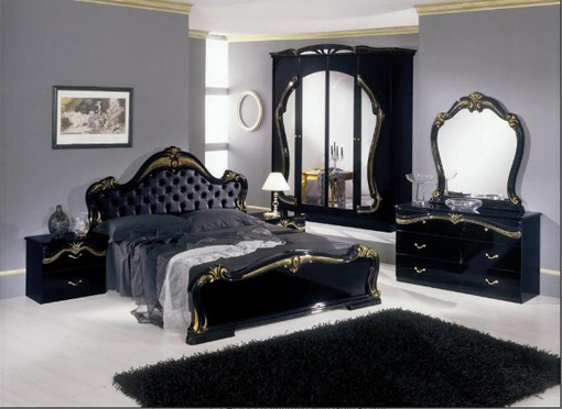 Quarto da Anne Black-classic-italy-bedroom