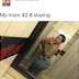 WTH? How do you take someone's photo & pass it off as your mum? Lol