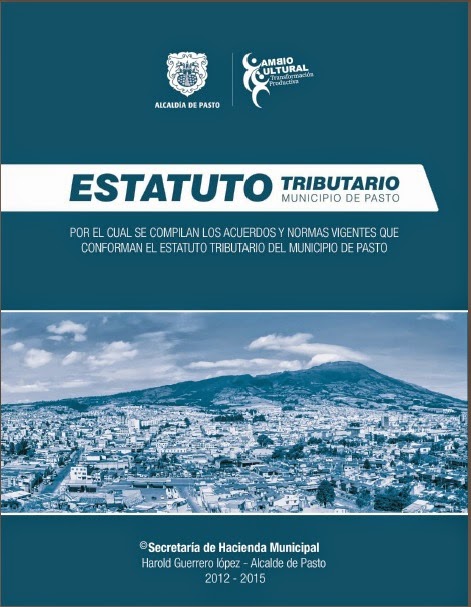 Estatuto tributario de pasto 2014