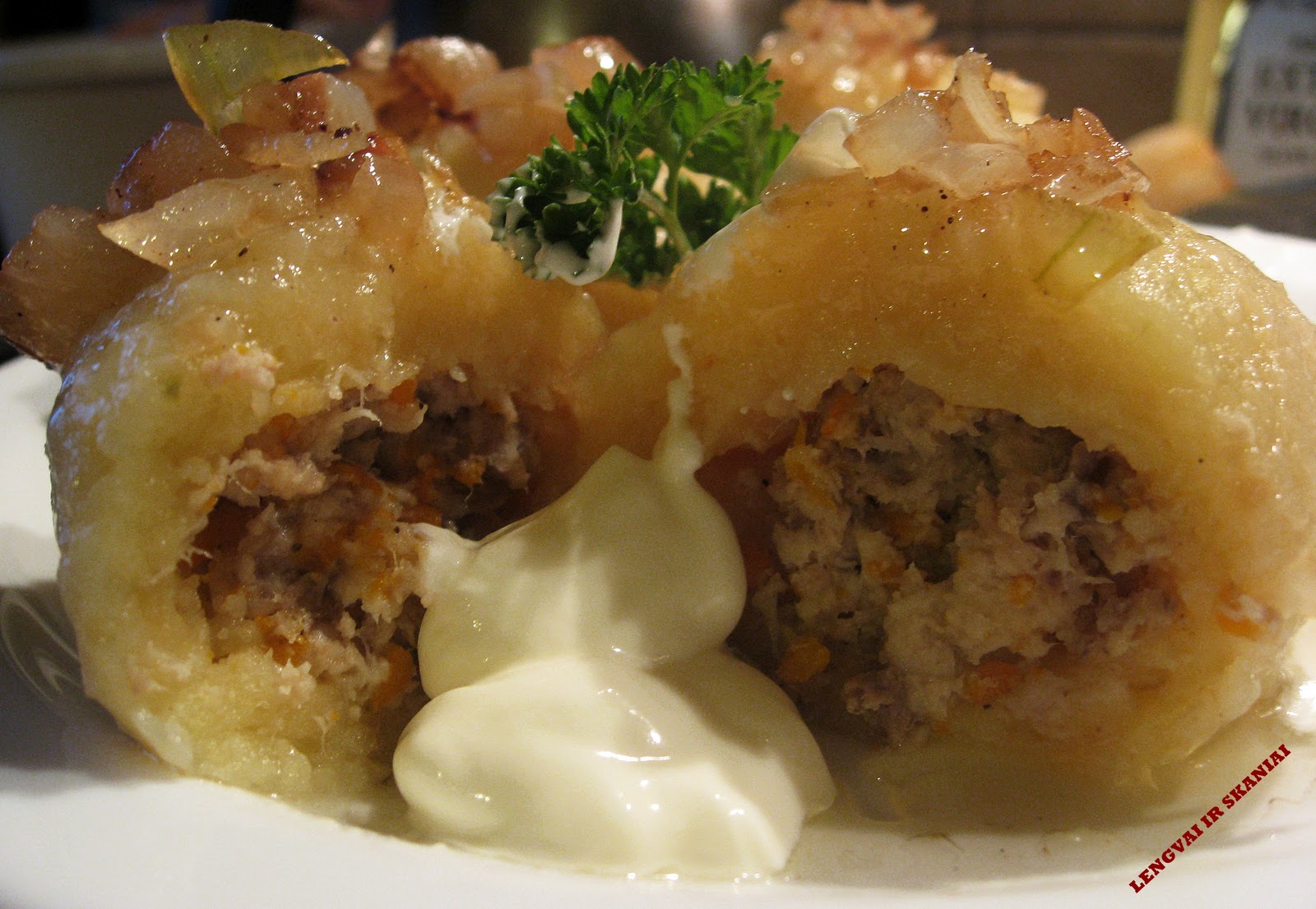 Lengvai ir skaniai VIRTŲ BULVIŲ CEPELINAI