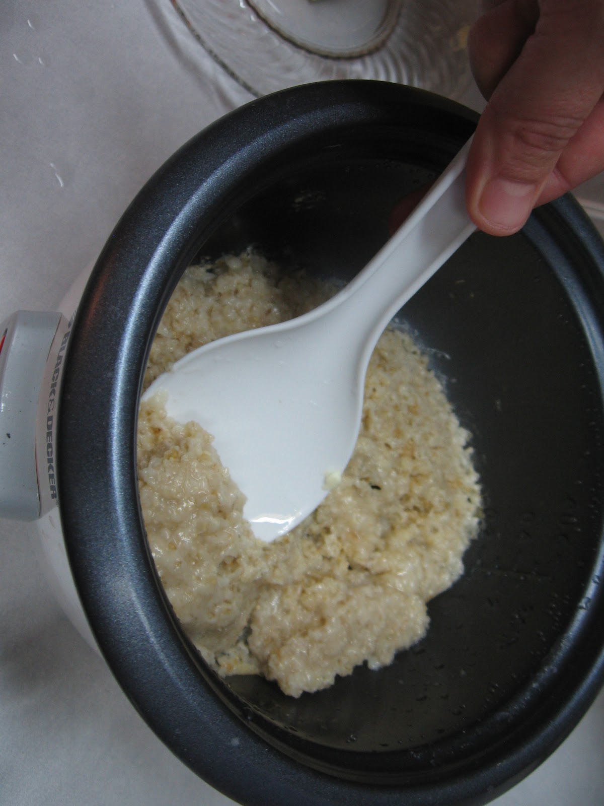Sweet Tea Rice cooker oatmeal recipe