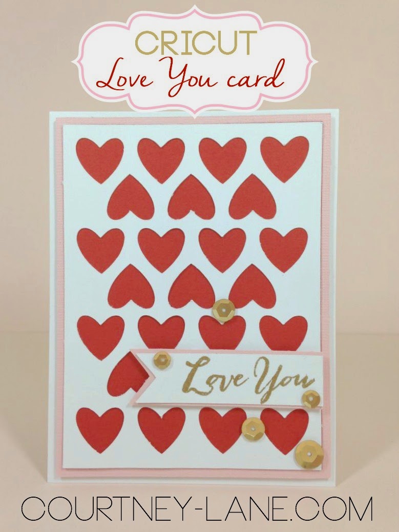 Close To My Heart Artfully Sent Valentine card.