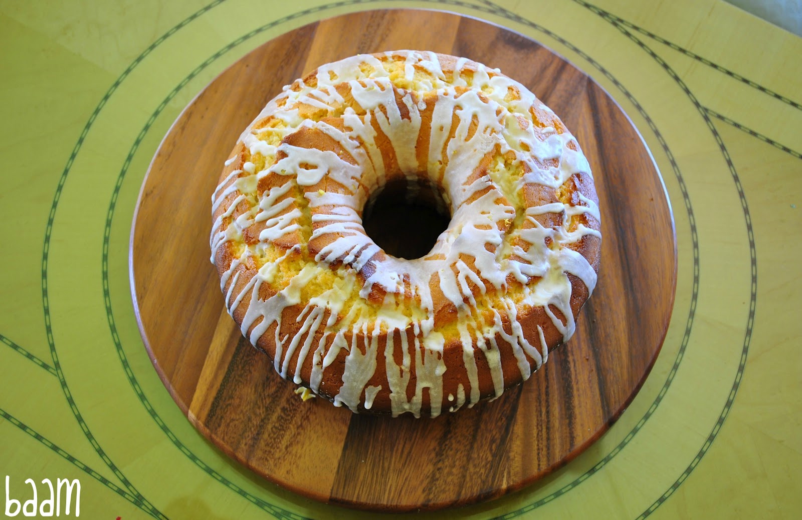 Beti Vanilla Lemon Zest Bundt Cake