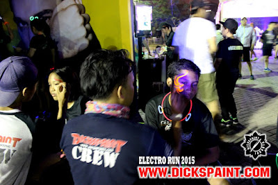 face painting uv glow jakarta