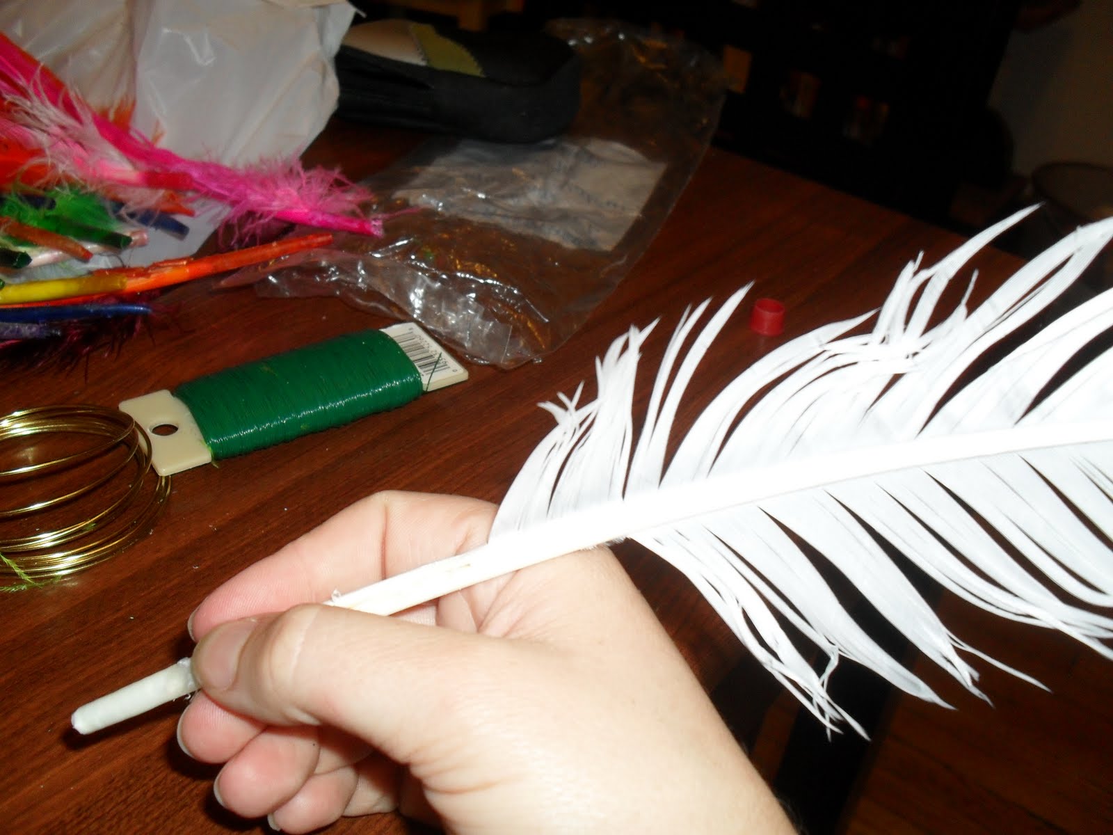 Theatre Projects Large overly fancy quill