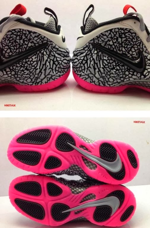THE SNEAKER ADDICT 2014 Nike Air Foamposite Pro Elephant Print/Pink
