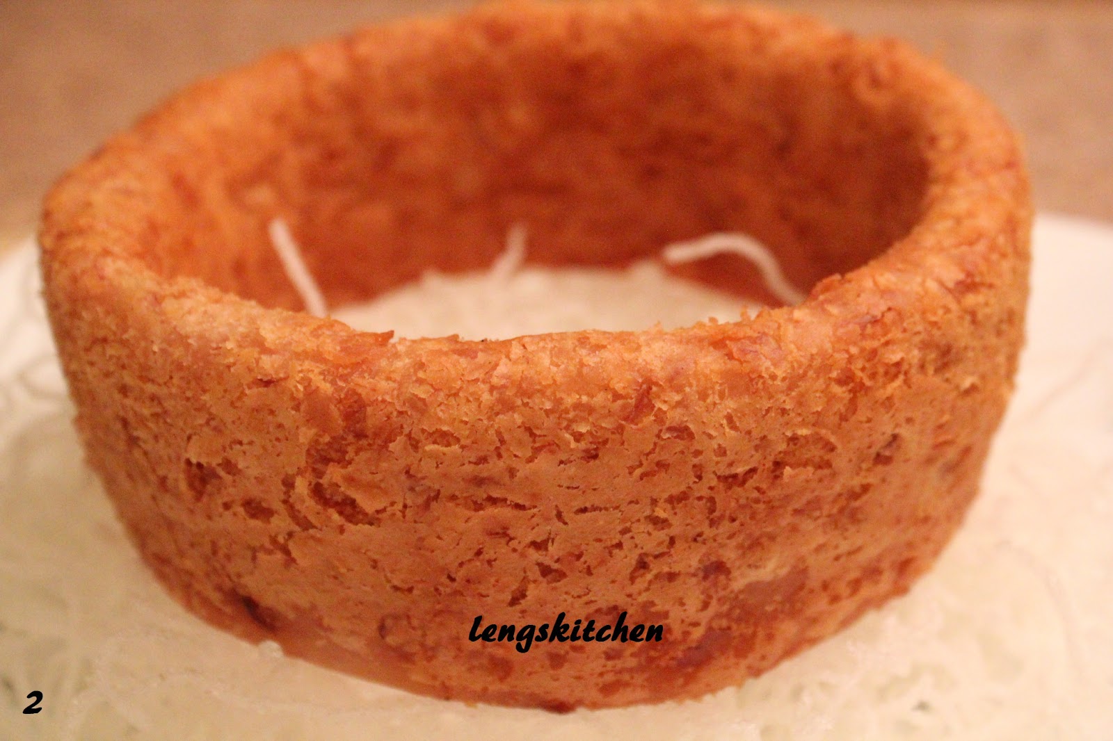 Kitchen Chaos Crispy Yam Ring with Kung Pao Chicken 佛砵宫保雞丁 Chinese