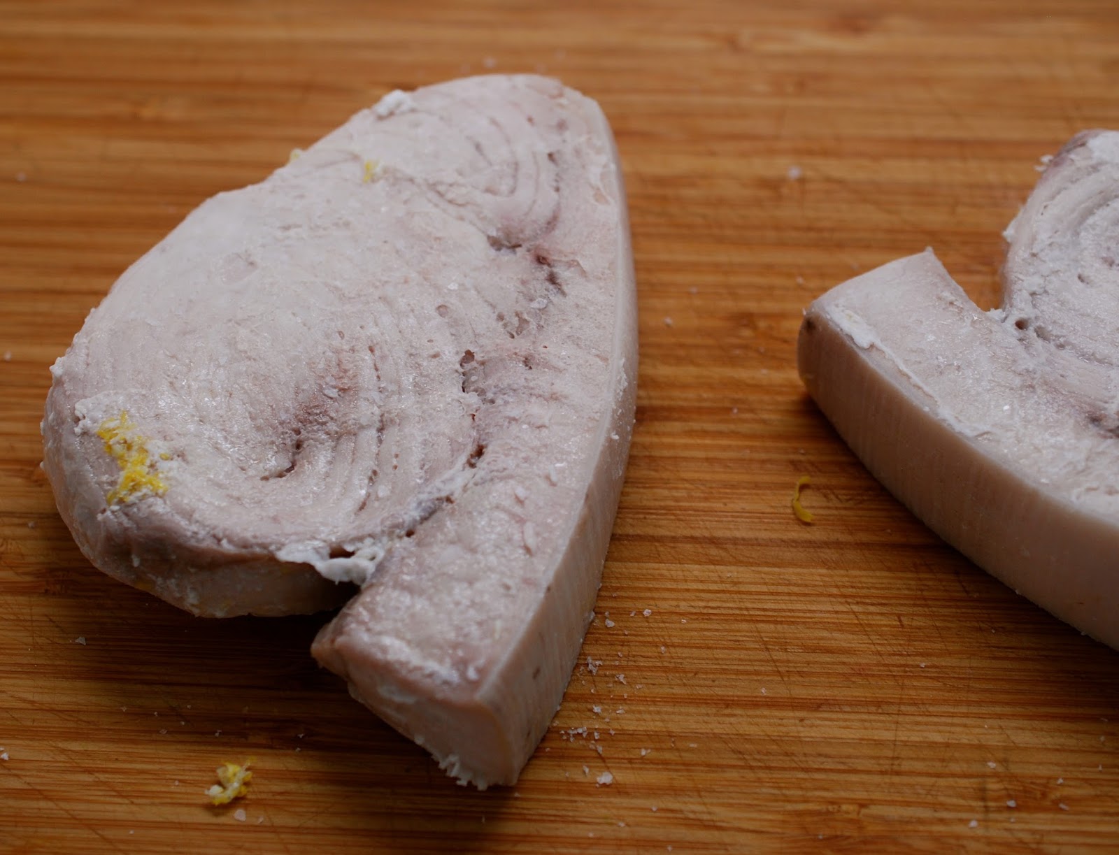 Cooking with Larue Sous Vide Cooking Swordfish with Olive Gremolata