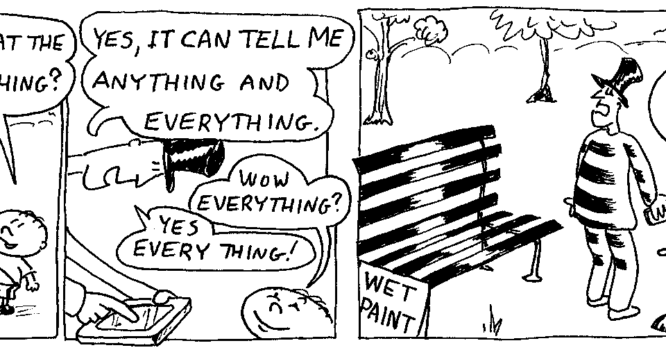 Cartoons and things Wet Paint