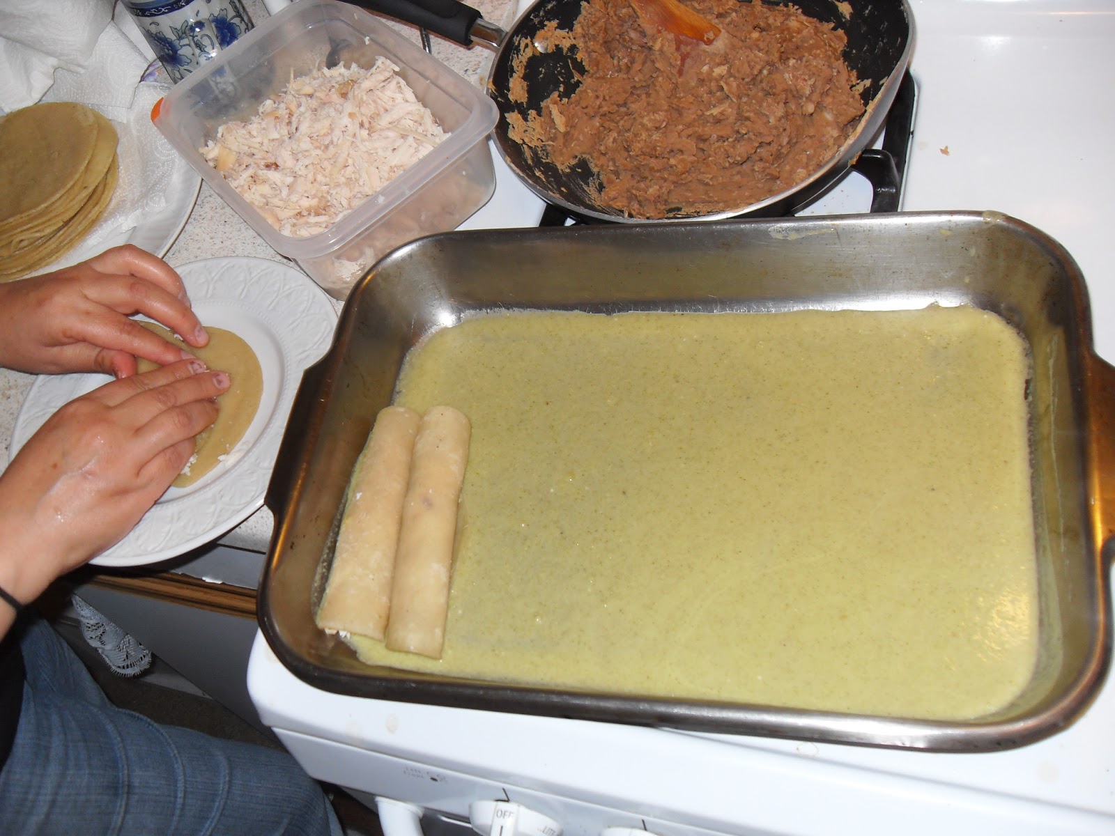 La Cocina De Nathan Cuban, Spanish, Mexican Cooking & More Enchiladas