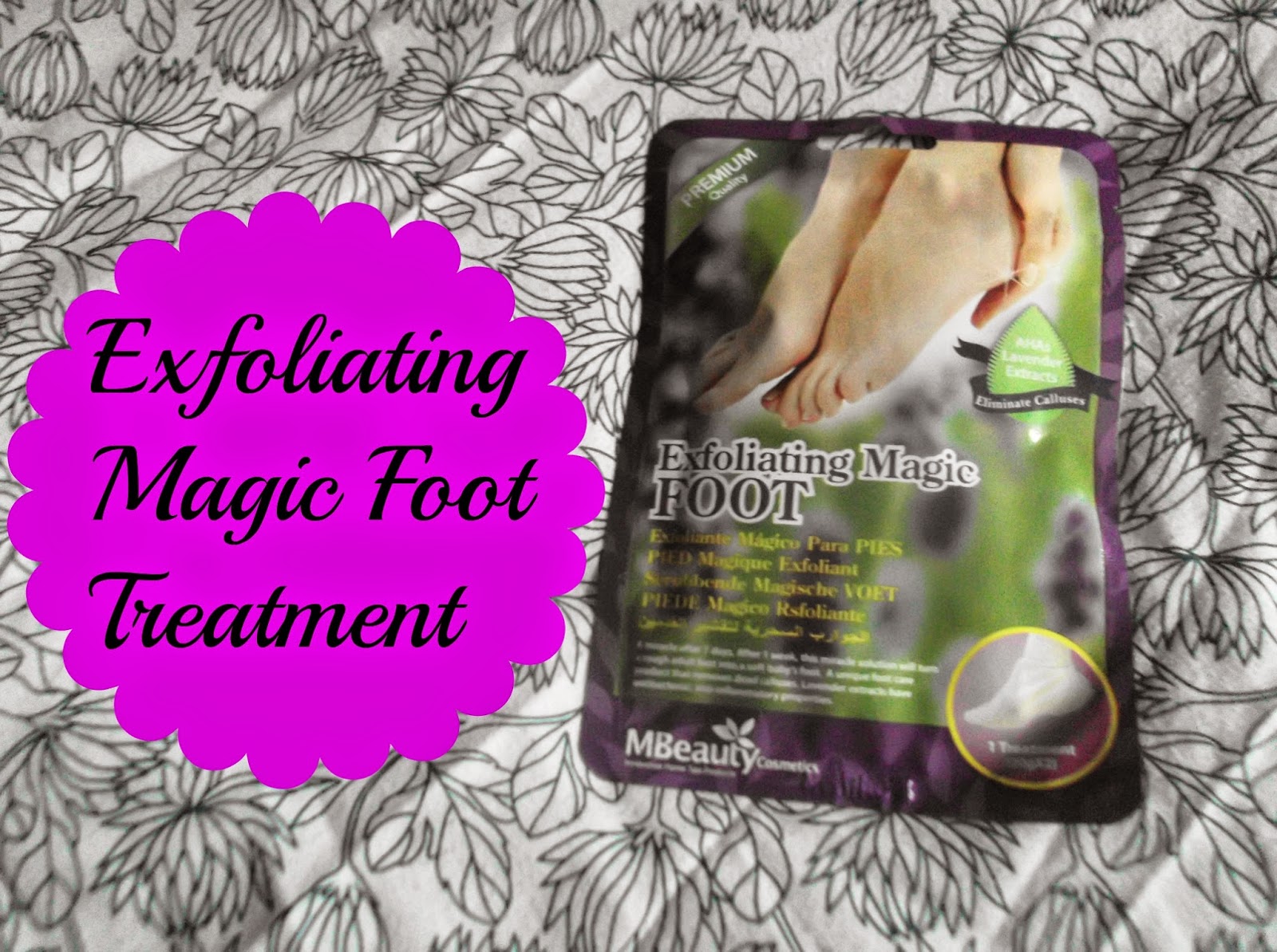 Big Blonde Girl Exfoliating Magic Foot Treatment