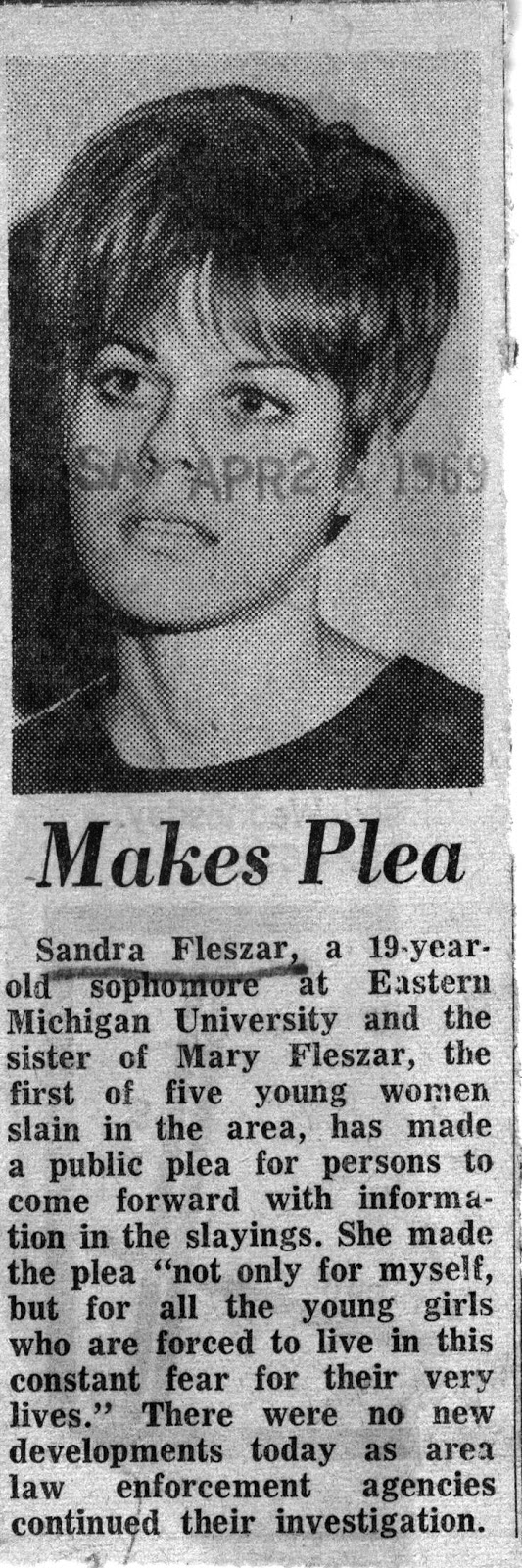 RETRO KIMMER'S BLOG THE MICHIGAN COED MURDERS