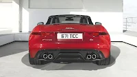 Jaguar F-Type Convertible back