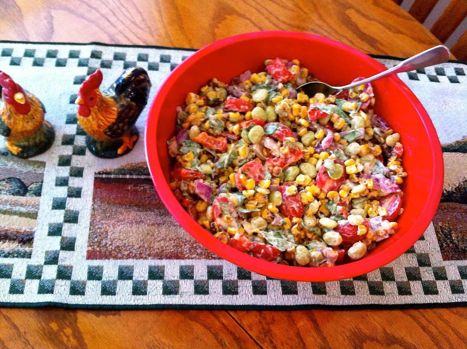 WildWSS Grilled Corn & Butter Bean Salad