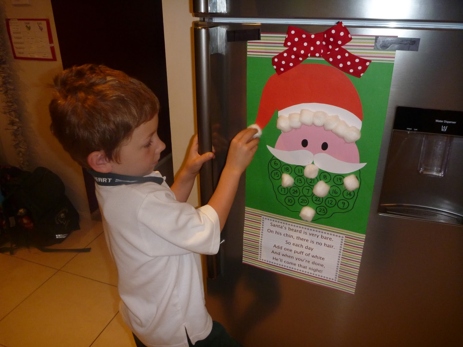 Finally, we had to make some classmate gifts for the boys to give to their friends at school.