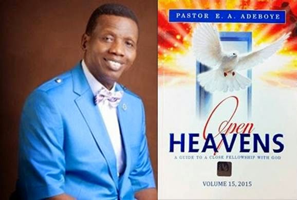 Open Heavens 6 February 2015: Friday daily devotion by Pastor E. A. Adeboye - Your Horn Shall Be Exalted 1 Open%2BHeavens%2B2015%2B2