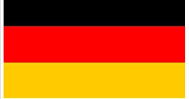 Bandeiras para colorir: Bandeira da Alemanha para colorir