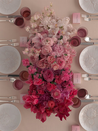 Love the use of carnations instead of roses. Its a sweet easy diy ...