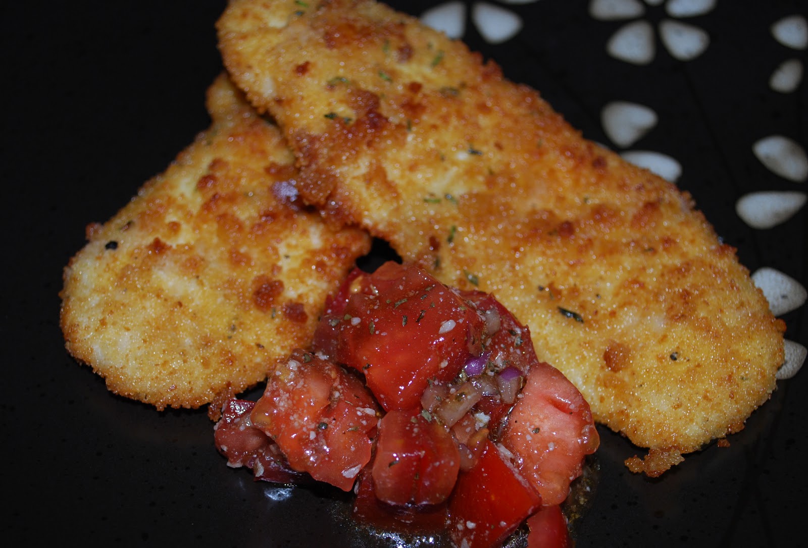 Carrie's Experimental Kitchen Rosemary Cornbread Chicken Cutlets and