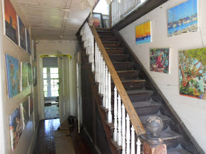 paintings and painted floors.