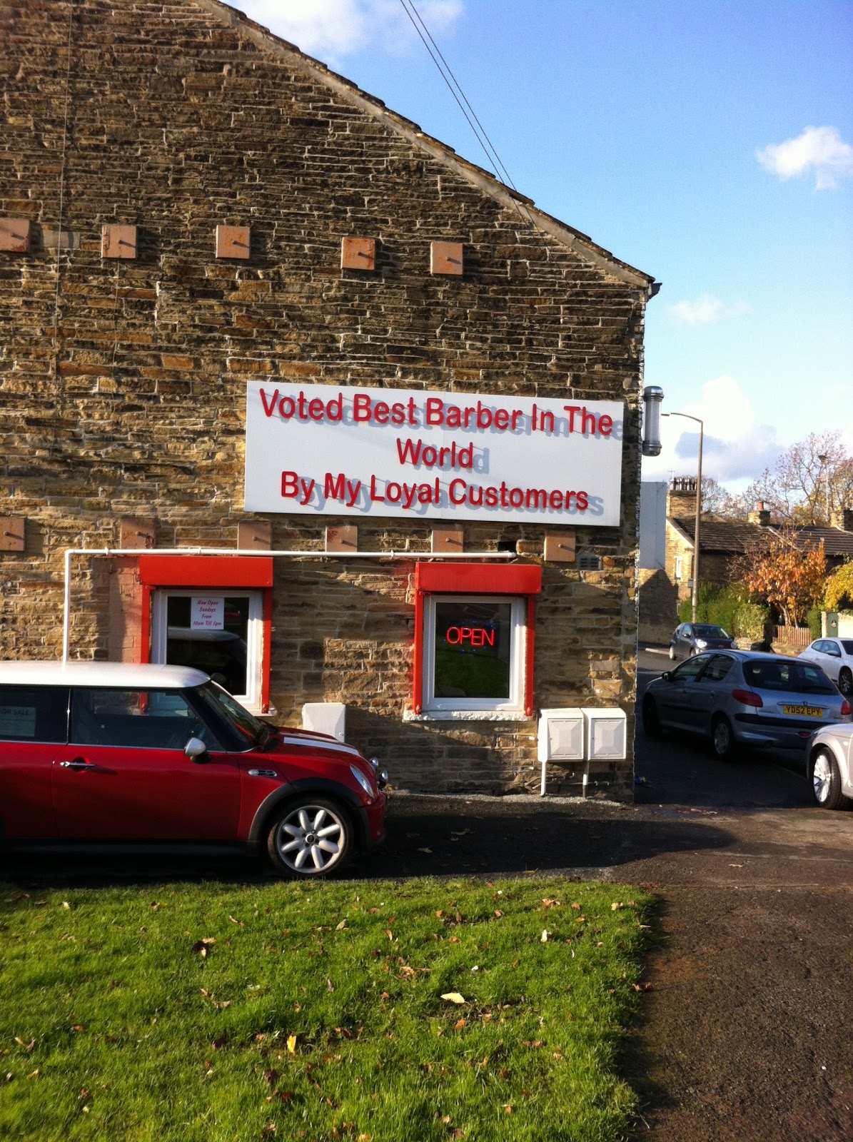 Oh Dear How Sad Never Mind The Best Barber In The World
