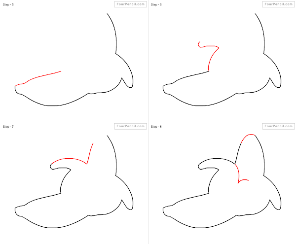 How to draw cartoon Banana - slide 3