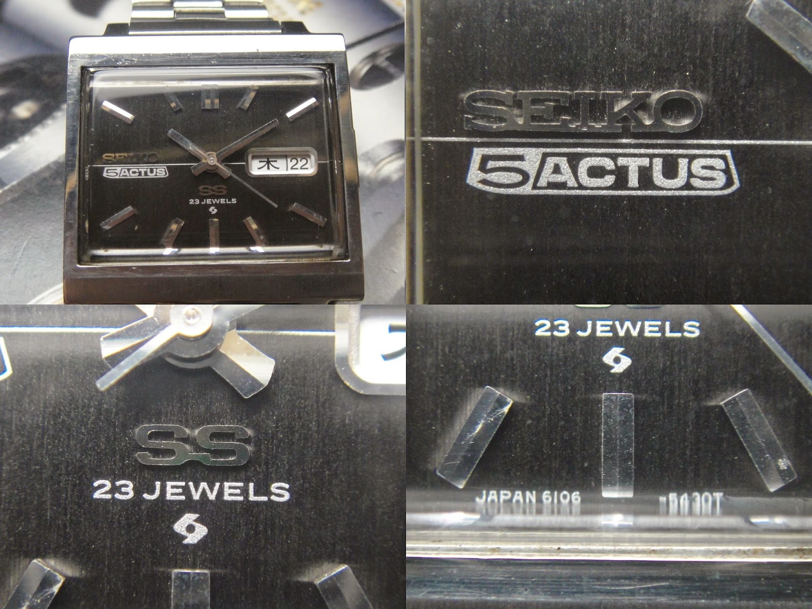 Antique Watch Bar: SEIKO 5ACTUS 6106-5440 S5AA58 (SOLD)