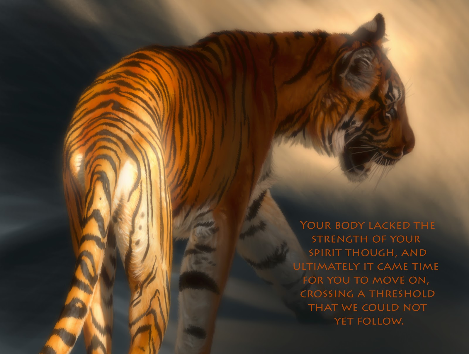 The Art Of Aaron Blaise Torch Tiger