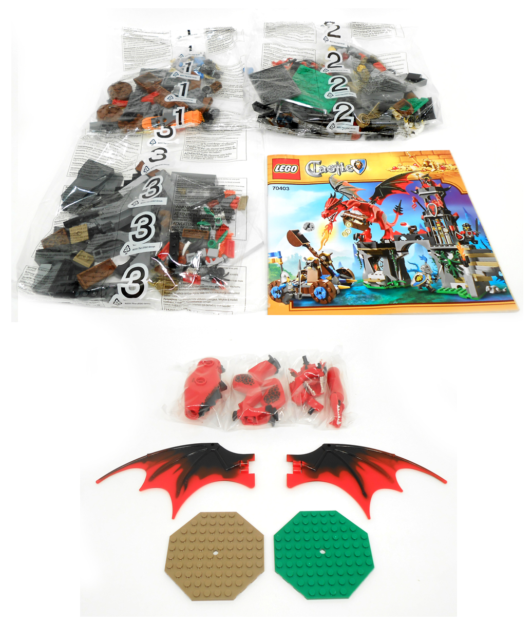 lego dragon mountain instructions