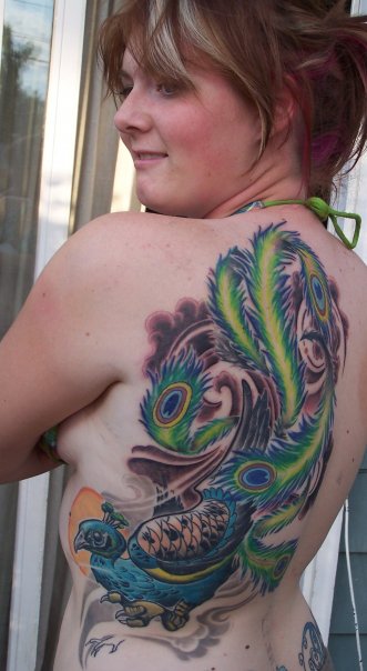 Peacock Tattoo Designs For Women