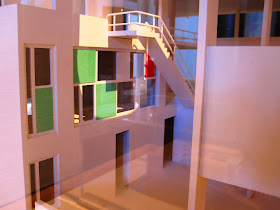 Architectural model of Le Corbusier's Villa Shodham.